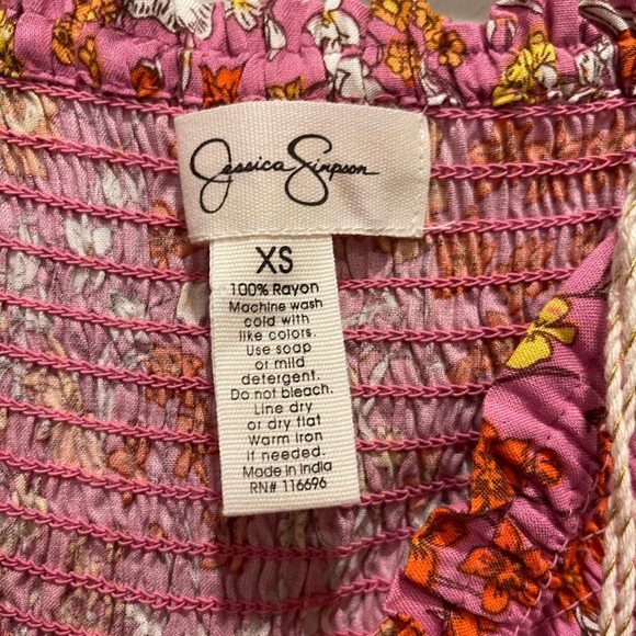 NWT Jessica Simpson pink XS dress - Picture 2 of 7